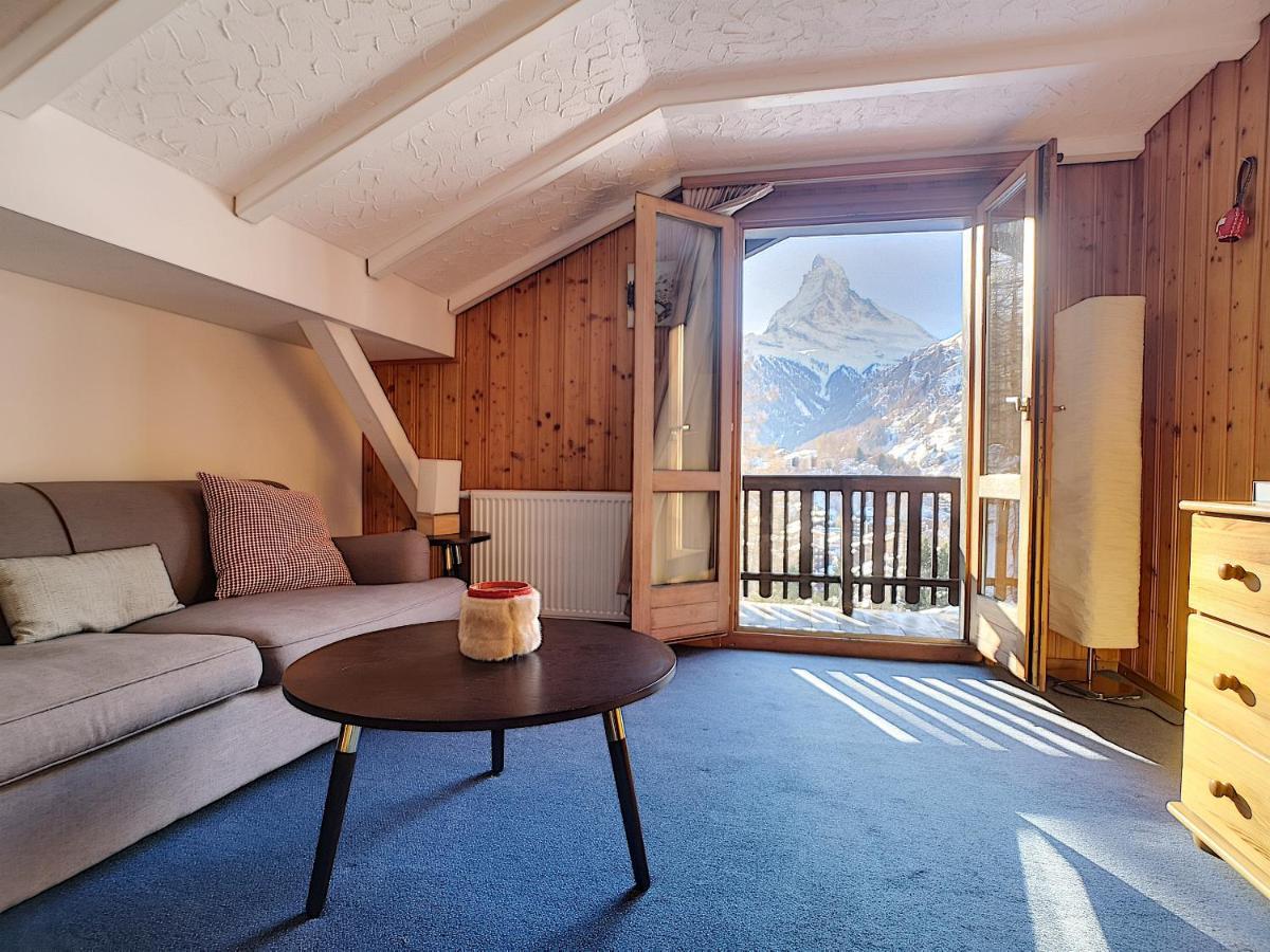 Apartment With Beautiful Views In 체르마트 외부 사진