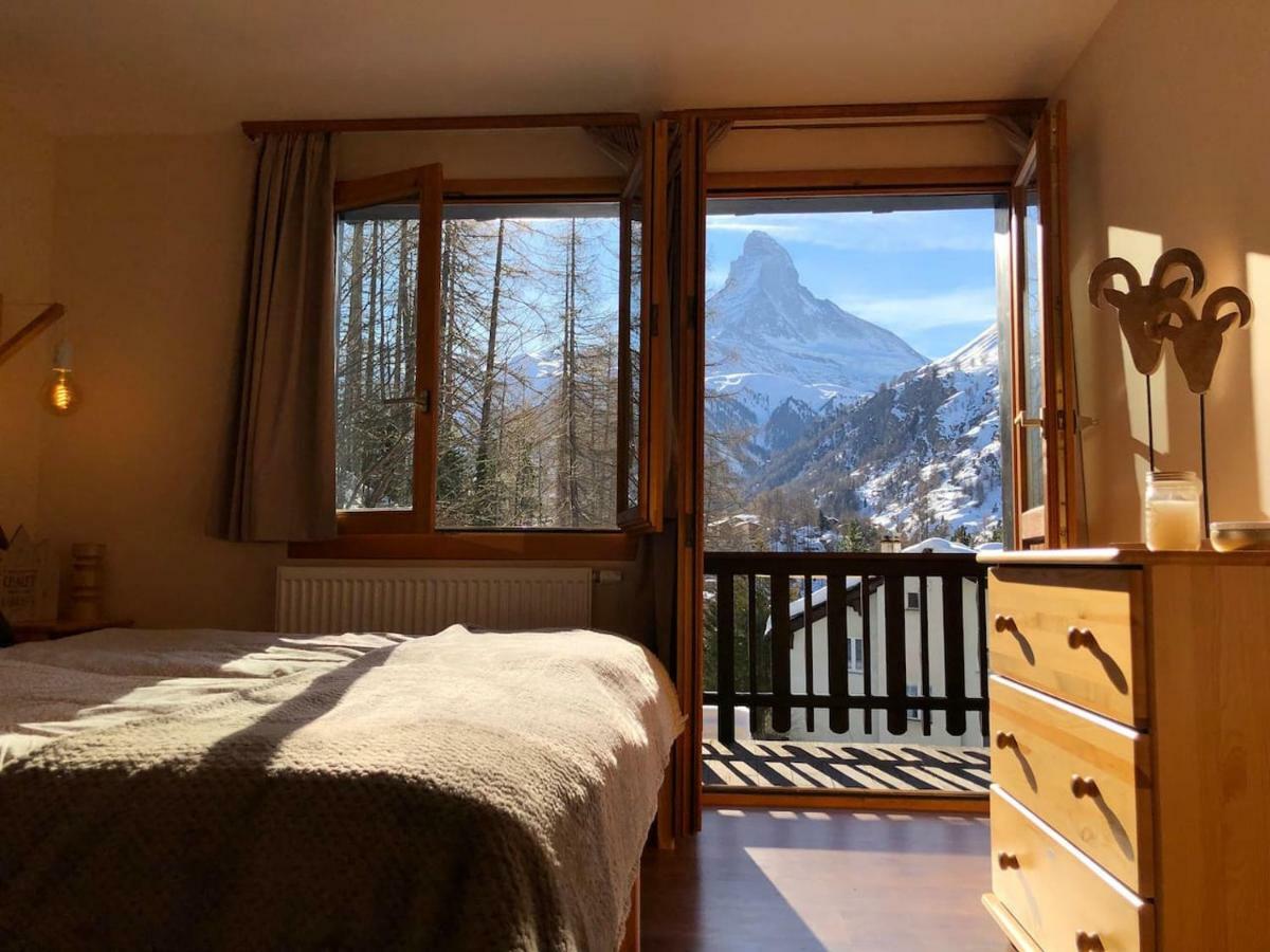 Apartment With Beautiful Views In 체르마트 외부 사진